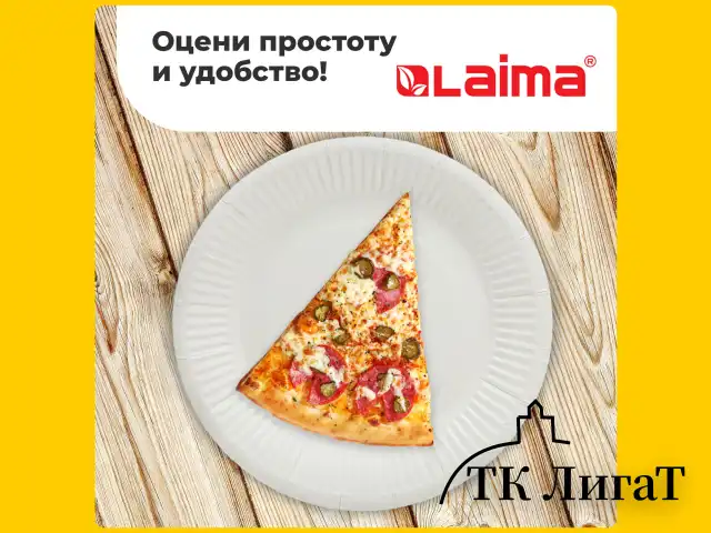 Тарелка одноразовая бумажная 180 мм, КОМПЛЕКТ 100 шт., БЮДЖЕТ, белая мелованная, LAIMA, 608083