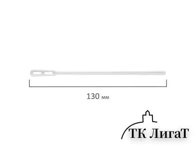 Размешиватель одноразовый пластиковый 130 мм, КОМПЛЕКТ 500 шт., для чая и кофе, ПП, 608147, 19-8067