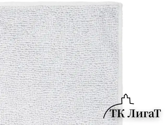 Салфетка из микрофибры супер плотная 50х100 см "ПОЛОТЕНЦЕ БОЛЬШОЕ", "WHITE ULTRA DENSE OVERLOCK", белая, LAIMA HOME, 608226