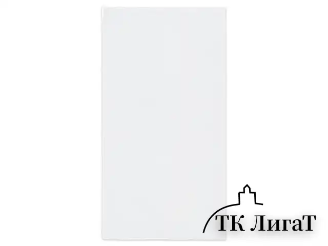 Салфетка из микрофибры супер плотная 50х100 см "ПОЛОТЕНЦЕ БОЛЬШОЕ", "WHITE ULTRA DENSE OVERLOCK", белая, LAIMA HOME, 608226