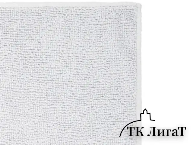 Салфетка из микрофибры супер плотная 40х80 см "ПОЛОТЕНЦЕ СТАНДАРТ", "WHITE ULTRA DENSE OVERLOCK", белая, LAIMA HOME, 608227