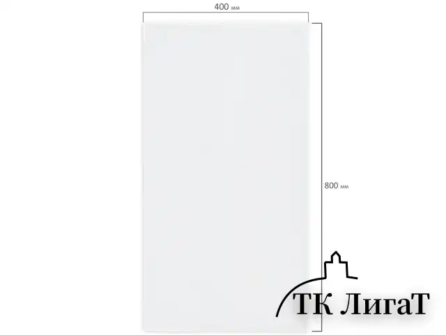 Салфетка из микрофибры супер плотная 40х80 см "ПОЛОТЕНЦЕ СТАНДАРТ", "WHITE ULTRA DENSE OVERLOCK", белая, LAIMA HOME, 608227