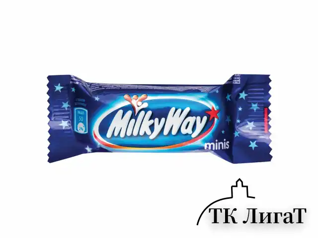 Шоколадные батончики MILKY WAY "Minis", 176 г, 2262