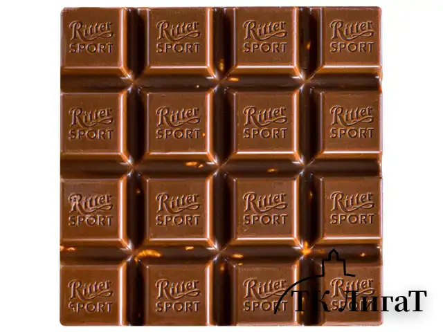 Шоколад RITTER SPORT "Extra Nut", молочный, с цельным лесным орехом, 100 г, Германия, 7006