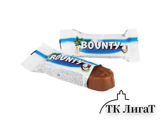 Конфеты шоколадные BOUNTY minis, весовые, 1 кг, картонная упаковка, 56727