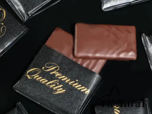 Шоколад порционный HALLOREN "Royal Mints" с мятной начинкой, 200 г, картонная коробка, 40659