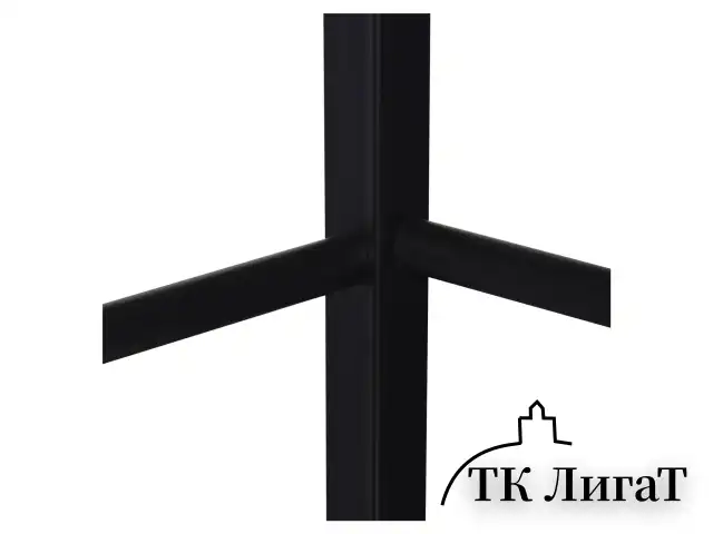 Стол на металлокаркасе BRABIX "LOFT CD-005",1200х520х1200 мм, 3 полки, цвет дуб натуральный, 641223