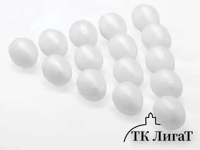 Пенопластовые заготовки для творчества "Эллипсы", 15 шт., 35 мм, ОСТРОВ СОКРОВИЩ, 661356