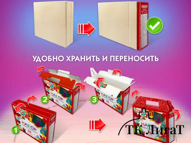 Набор школьных принадлежностей в подарочной коробке ПИФАГОР "НАБОР ПЕРВОКЛАССНИКА", 36 предметов, 880121