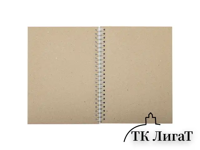 Скетчбук, 4 типа бумаги (акварельная, белая, черная, крафт) 146х204 мм, 60 л., гребень, BRAUBERG ART, 115066