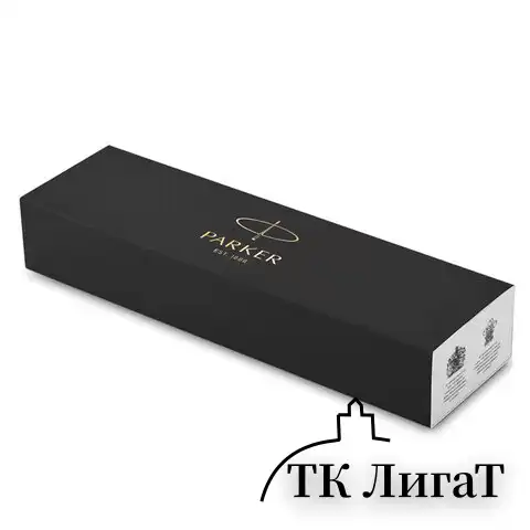 Ручка шариковая PARKER "IM Premium Warm Silver GT", корпус матовое серебро, позолота, синяя, 1931687