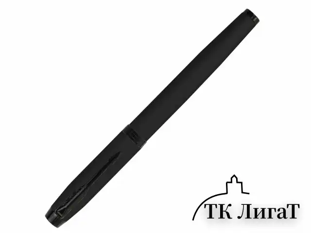 Ручка-роллер PARKER "IM Achromatic Black BT", корпус черный матовый, нержавеющая сталь, черная, 2127743