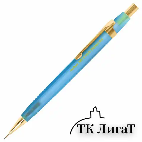 Карандаш механический 0,5 мм, MUNHWA "MP Gold Trima", ластик, корпус ассорти, BMPG05