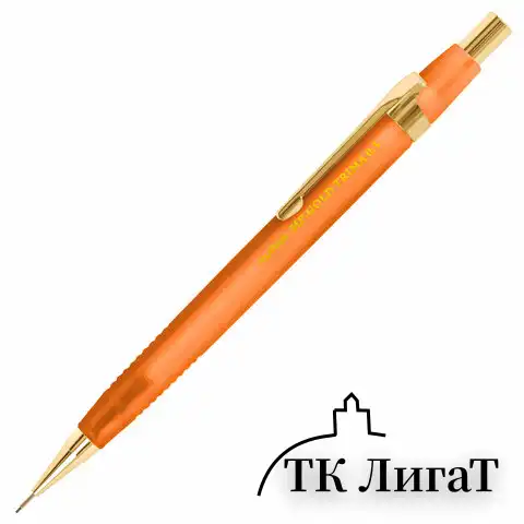 Карандаш механический 0,5 мм, MUNHWA "MP Gold Trima", ластик, корпус ассорти, BMPG05