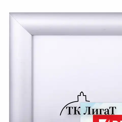 Рамка настенная с "клик"-профилем А3 (297х420 мм), алюминиевый профиль, BRAUBERG "Extra", 238221