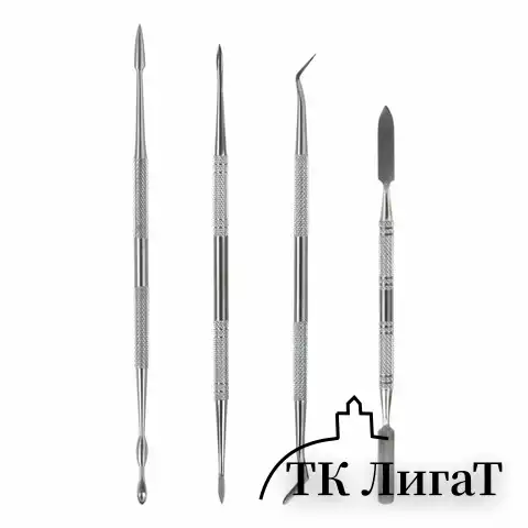 Стеки для лепки и моделирования металлические НАБОР 4 шт., BRAUBERG ART CLASSIC, 271171