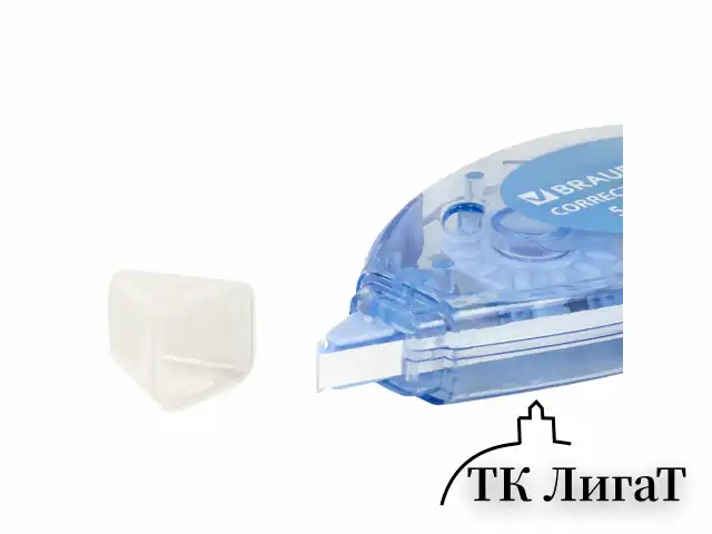 Корректирующая лента BRAUBERG PASTEL, 5 мм x 12 м, механизм перемотки, ВЫГОДНАЯ УПАКОВКА 3 штуки в блистере, 271252