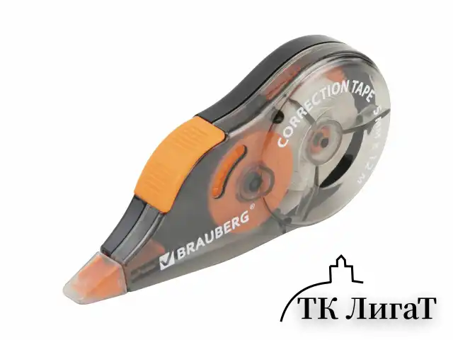 Корректирующая лента BRAUBERG ULTRA COLOR, 5 мм x 12 м, механизм перемотки, ВЫГОДНАЯ УПАКОВКА 3 штуки в блистере, 271253