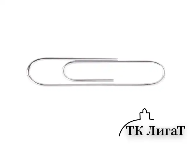 Скрепки большие EXTRA BRAUBERG 50 мм никелированные 50 штук, 271314