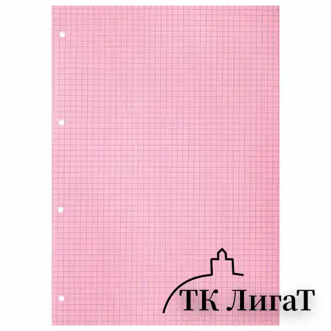 Сменный блок к тетради на кольцах БОЛЬШОЙ ФОРМАТ А4, 120 л., BRAUBERG, (4 цвета по 30 листов), 404519