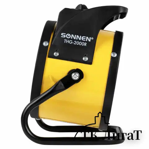 Тепловая пушка электрическая SONNEN THG-2000R, 2 кВт, 220В, керамический нагреватель, 456192