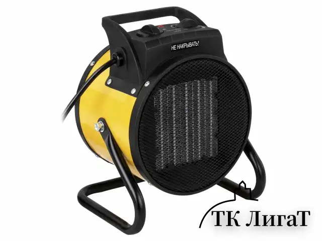 Тепловая пушка электрическая SONNEN THG-3000R, 3 кВт, 220В, керамический нагреватель, 456193