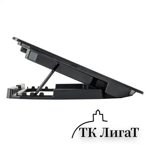 Подставка для ноутбука с охлаждением, 2 порта USB-A, LED-подсветка, 352х252 мм, BRAUBERG, 513617