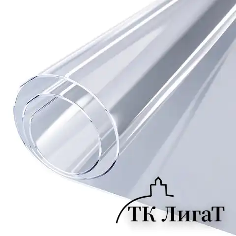 Коврик-подкладка, скатерть ПВХ прозрачная, гибкое/мягкое стекло, 100х60 см, 0,5 мм, DASWERK, 607874