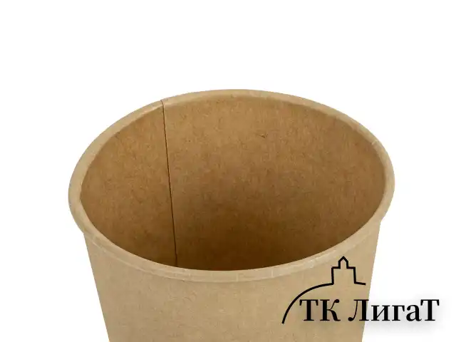 Одноразовые стаканы 250 мл, КОМПЛЕКТ 50 шт., бумажные однослойные, х/г, LAIMA ECO CRAFT, 608369