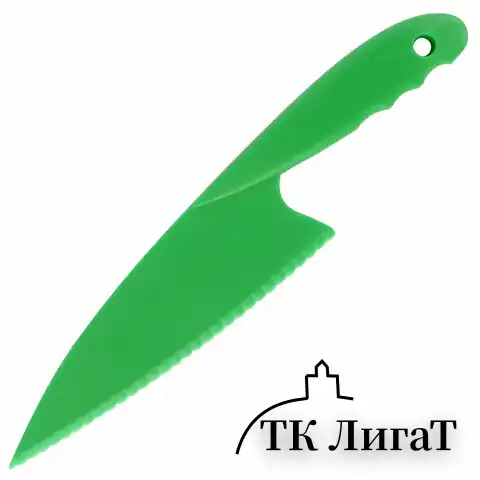 Коврик силиконовый для раскатки/запекания 40х60 см, зеленый, ПОДАРОК пластиковый нож, DASWERK, 608426