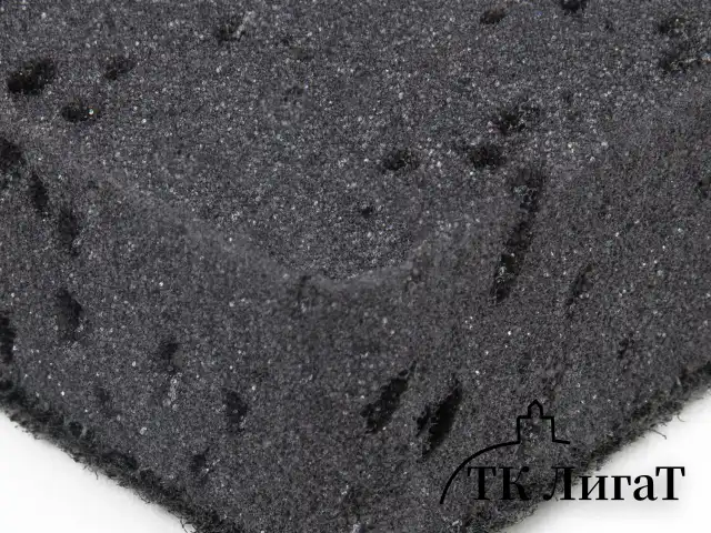 Губки для посуды BIG BLACK 95х70х35 мм КОМПЛЕКТ 10 шт., КРУПНОПОРИСТЫЙ поролон/абразив LAIMA, 608650