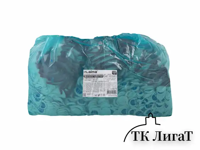 Перчатки хлопчатобумажные, КОМПЛЕКТ 100 пар, 10 класс, 40-42 г, 116 текс, ПВХ-точка, LAIMA ЛЮКС, БЕЛЫЕ, 608678