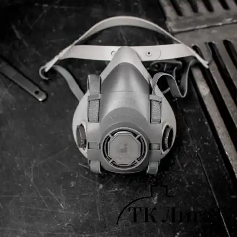 Полумаска фильтрующая Jeta Safety 5500P, обтюратор термопласт, без фильтров, размер L, 5500P-L