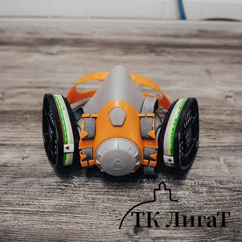Фильтр противогазовый Jeta Safety 6541, комплект 2 штуки, защита от аммиака, органических и неорганических и кислых газов класса ABEK1