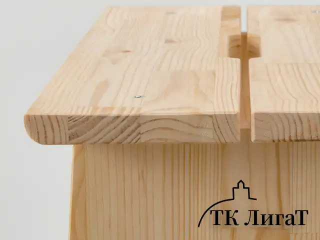 Табурет тумба деревянный, сосна, BRABIX "Scandi Wood SC-002", 490х250х450 мм, 641888, 004.02.35