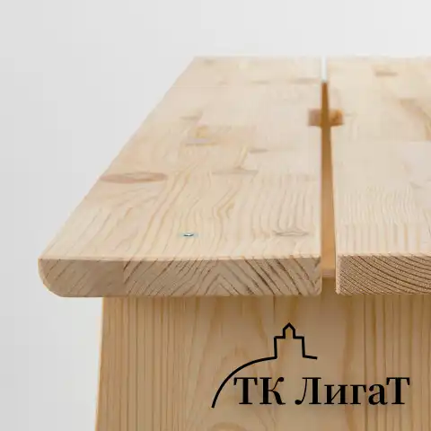 Скамья деревянная, сосна, BRABIX "Scandi Wood SC-003", 1000х250х450 мм, 641889, 006.02.35