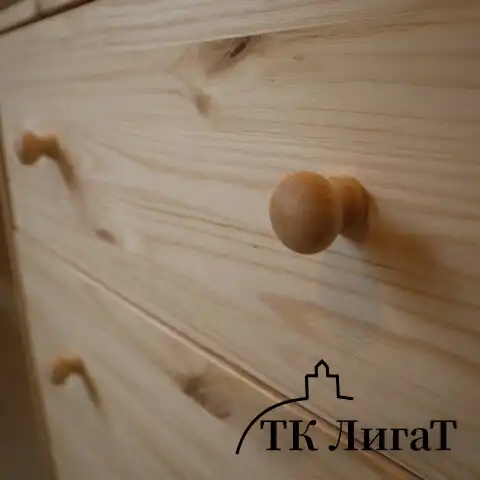 Комод деревянный, сосна, BRABIX "Scandi Wood SC-001" РАСТ, 620х300х700 мм, 3 ящика, 641890, 008.02.35