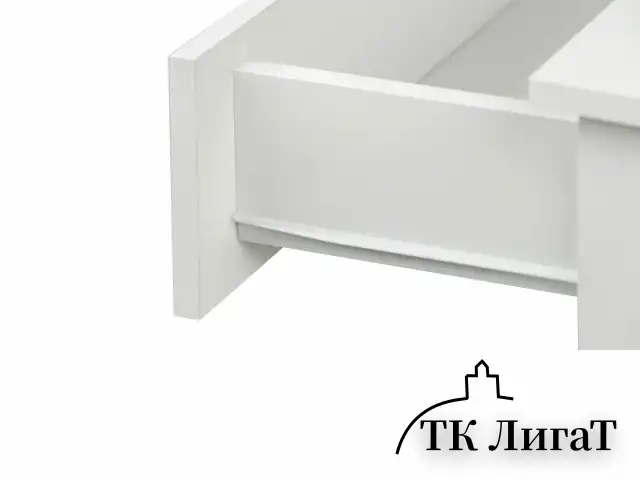 Стол письменный/компьютерный BRABIX "Scandi CD-016", 1100х500х750 мм, 4 ящика, белый, 641891, ЦБ013707-1