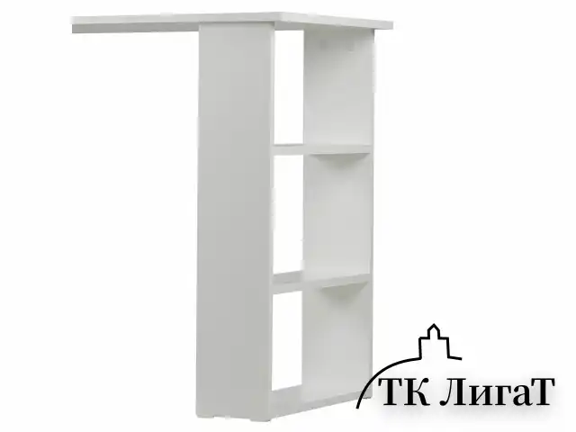 Стол письменный/компьютерный BRABIX "Scandi CD-016", 1100х500х750 мм, 4 ящика, белый, 641891, ЦБ013707-1