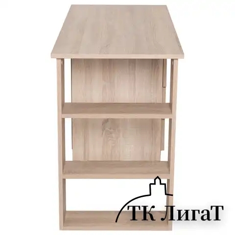 Стол письменный/компьютерный BRABIX "Scandi CD-016", 1100х500х750 мм, 4 ящика, дуб сонома, 641892, ЦБ013707-2