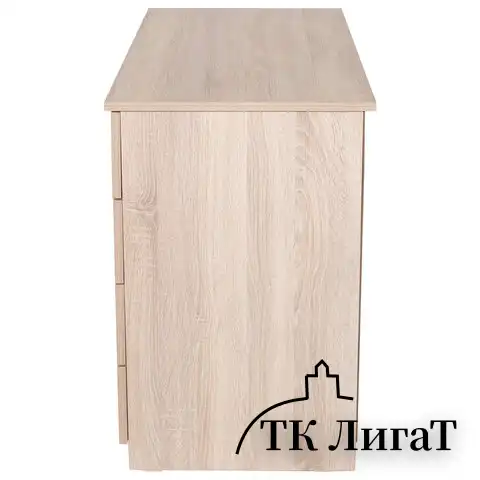 Стол письменный/компьютерный BRABIX "Scandi CD-016", 1100х500х750 мм, 4 ящика, дуб сонома, 641892, ЦБ013707-2