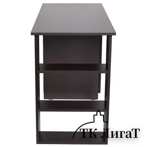 Стол письменный/компьютерный BRABIX "Scandi CD-016", 1100х500х750мм, 4 ящика, венге, 641893, ЦБ013707-3