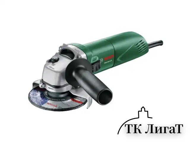 Машина шлифовальная угловая, 650 Вт, диск 115 мм, 11000 об./мин, BOSCH PWS 650-125 06034110R0