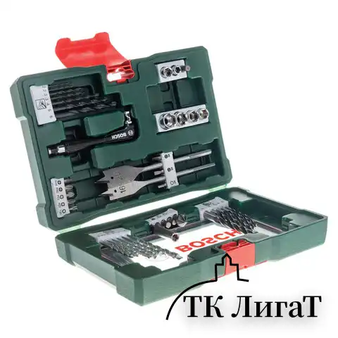 Набор бит и сверл, 41 шт., угловая отвертка, BOSCH V-line-41 2607017316
