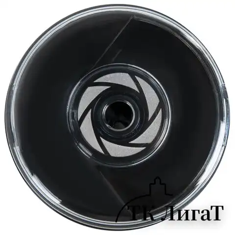 Точилка электрическая BRAUBERG DOUBLE BLADE BLACK, двойное лезвие, питание от 2 батареек АА, 271336