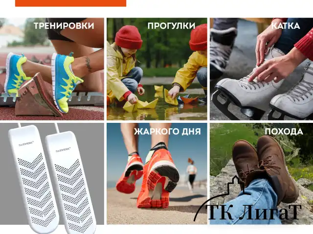 Сушилка для обуви электрическая с таймером, USB-разъём, сушка для обуви, 9 Вт, DASWERK, SD9, 456202