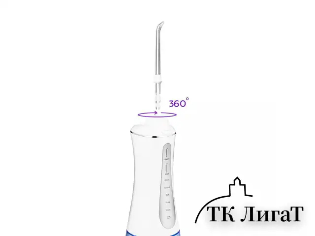 Ирригатор для полости рта KITFORT КТ-2915, портативный, емкость резервуара 0,35л, 2 н