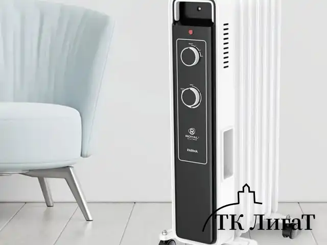 Обогреватель масляный ROYAL CLIMA ROR-PR7-1500M, 1500Вт, 7 секций, белый