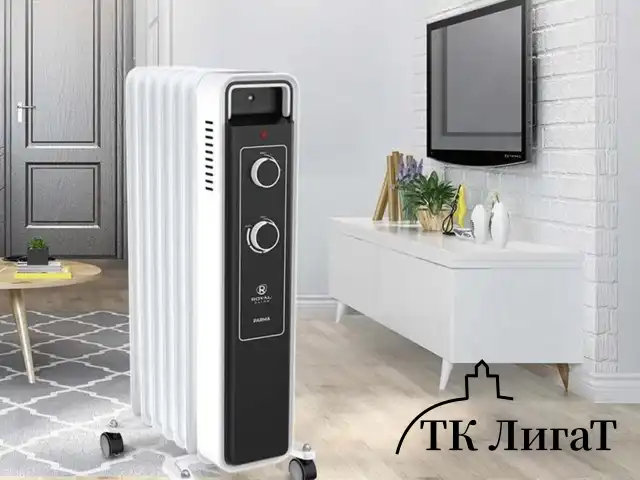 Обогреватель масляный ROYAL CLIMA ROR-PR7-1500M, 1500Вт, 7 секций, белый