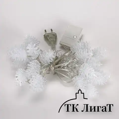 Электрогирлянда-нить комнатная "Шишки" 4,3 м, 30 LED, мультицветная, 220 V, ЗОЛОТАЯ СКАЗКА, 591267